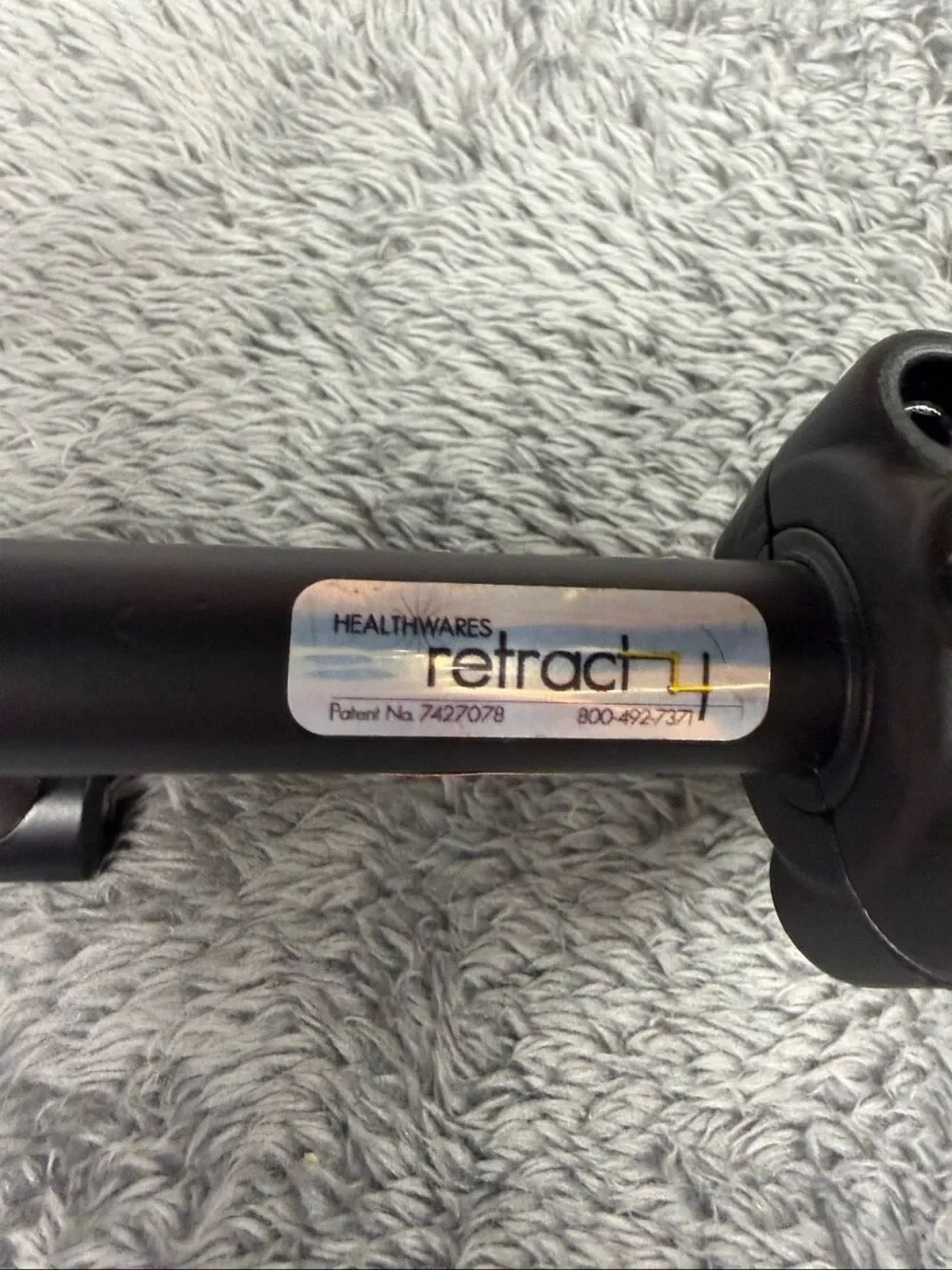 Healthwares Retract4 RAM Mount Wheelchair or Other Tablet Holder. With Pivot Arm